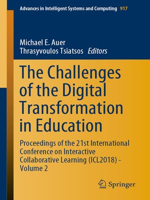 cover image of The Challenges of the Digital Transformation in Education